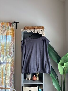 dress up cap sleeve cotton tee